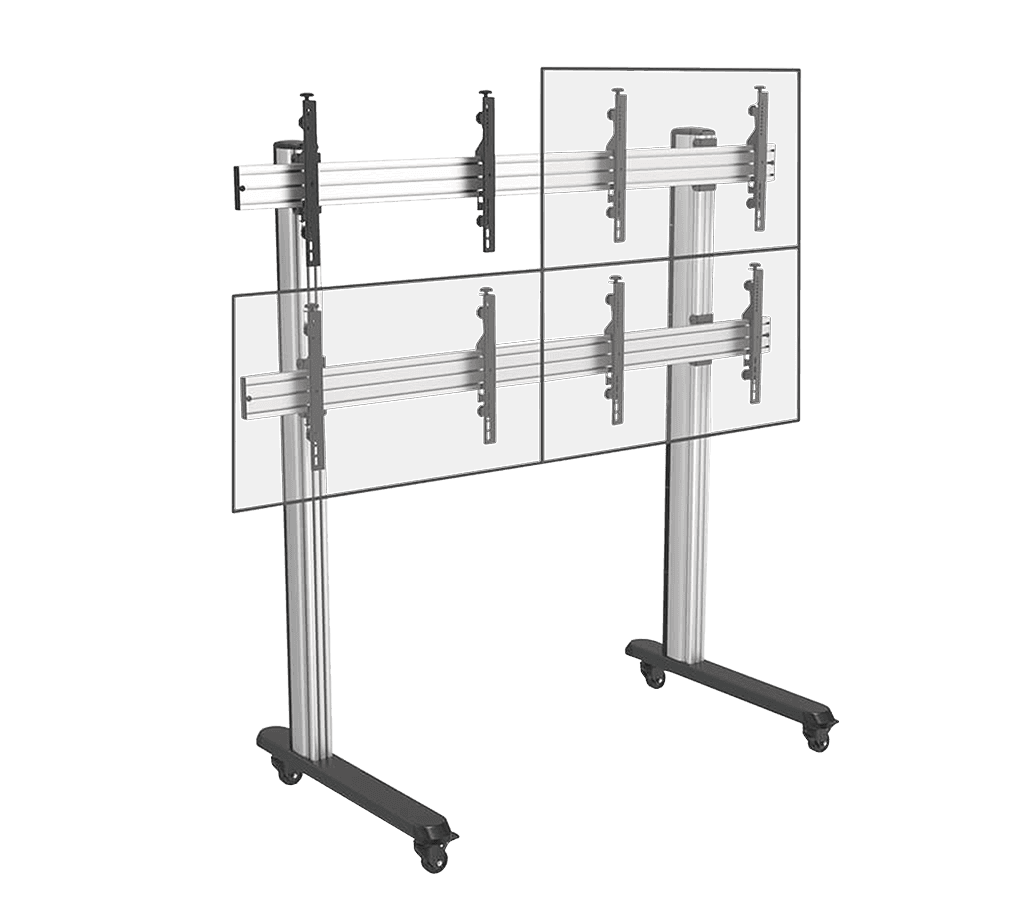 Modular trolley for video walls