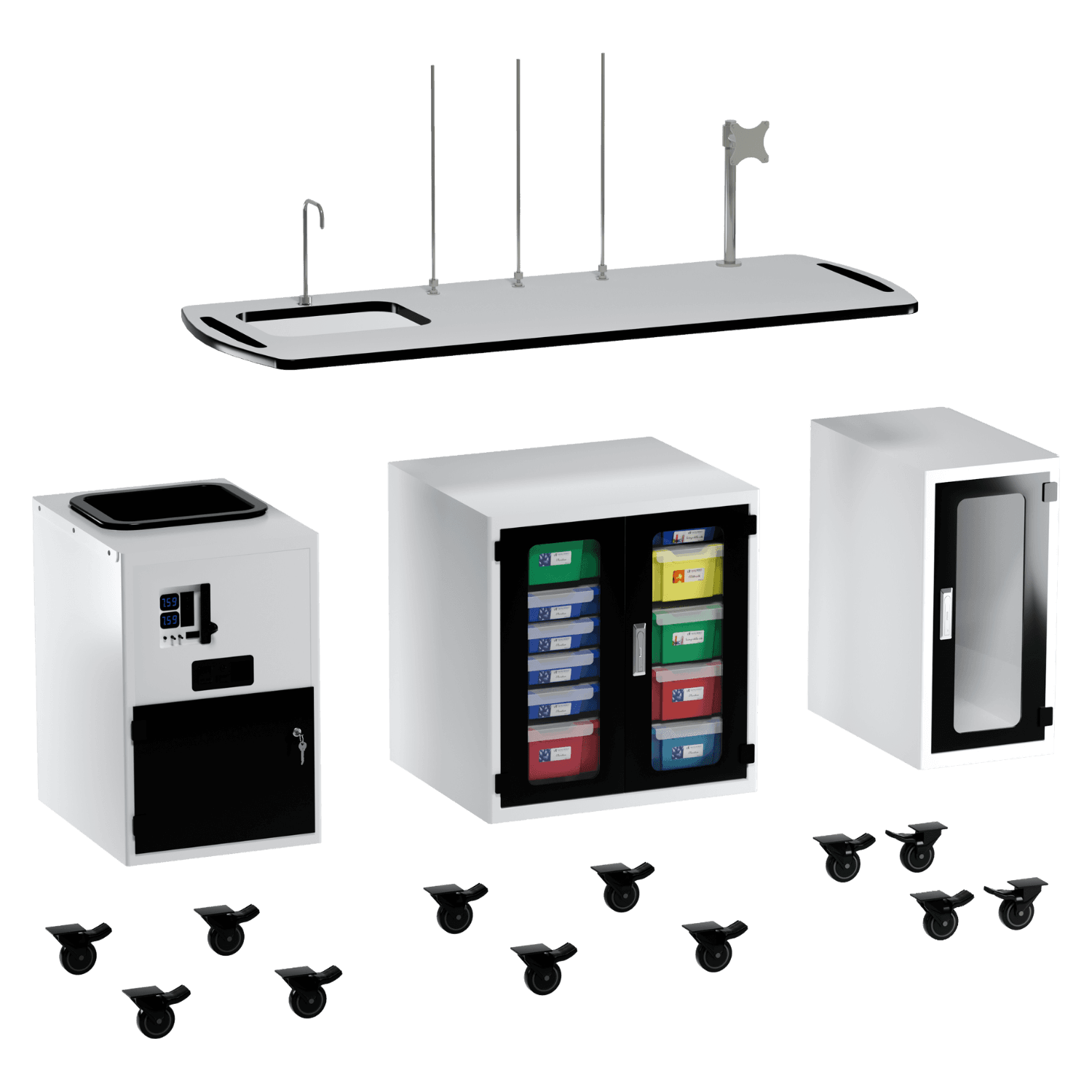 Modular.<br />
Mobile.<br />
Always ready.