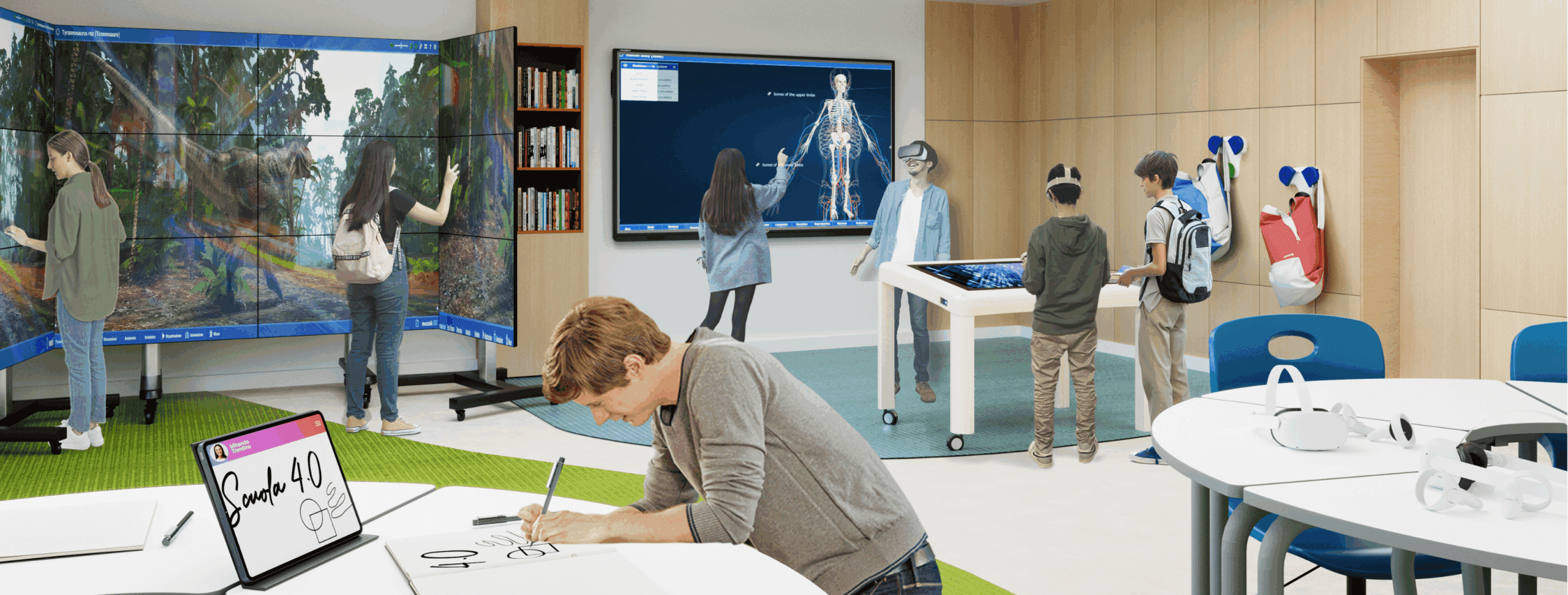 The <span>future</span> of education is digital, interactive, and immersive